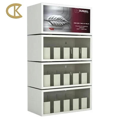 Modular Sliding Display Cigarette Merchandiser