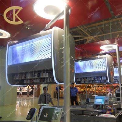 Βιτρίνες τσιγάρων ταμίας σούπερ μάρκετ